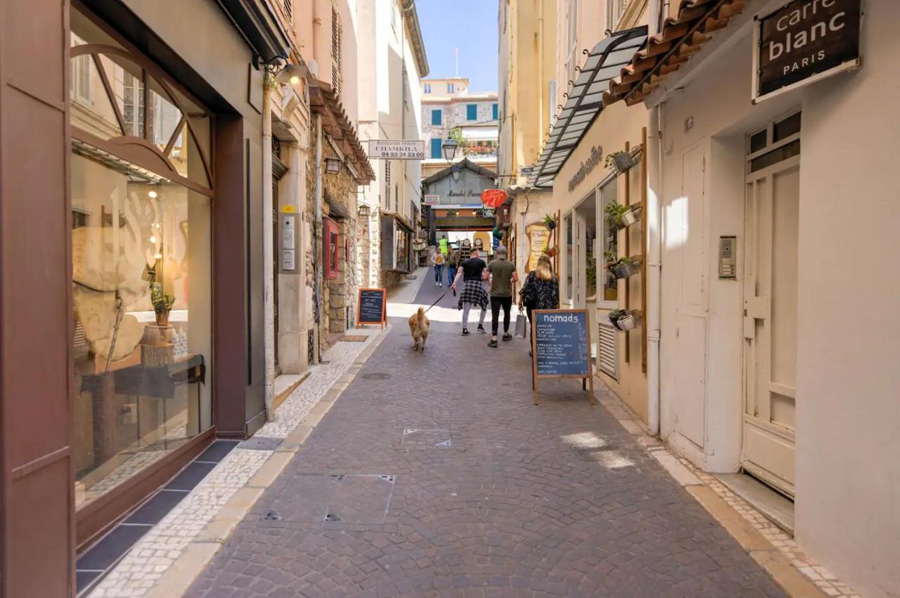 Duplex Studio Apt Mezzanine Near Shops & Cafes 昂蒂布 外观 照片