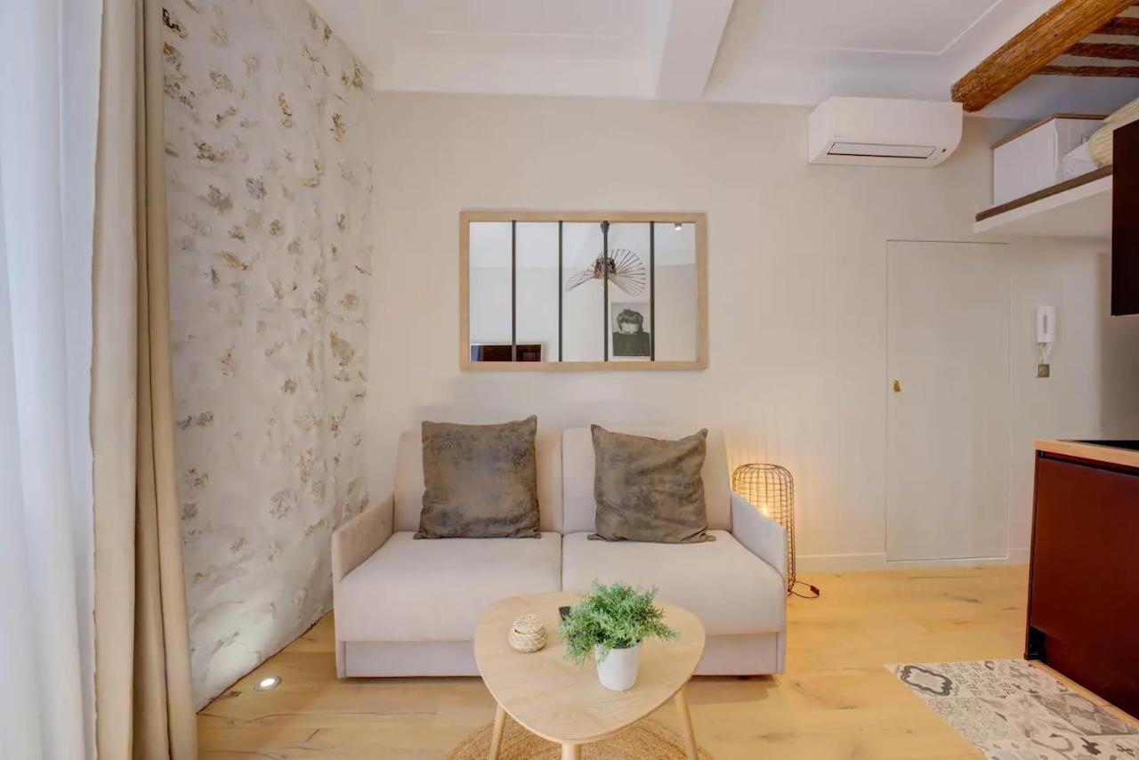 Duplex Studio Apt Mezzanine Near Shops & Cafes 昂蒂布 外观 照片
